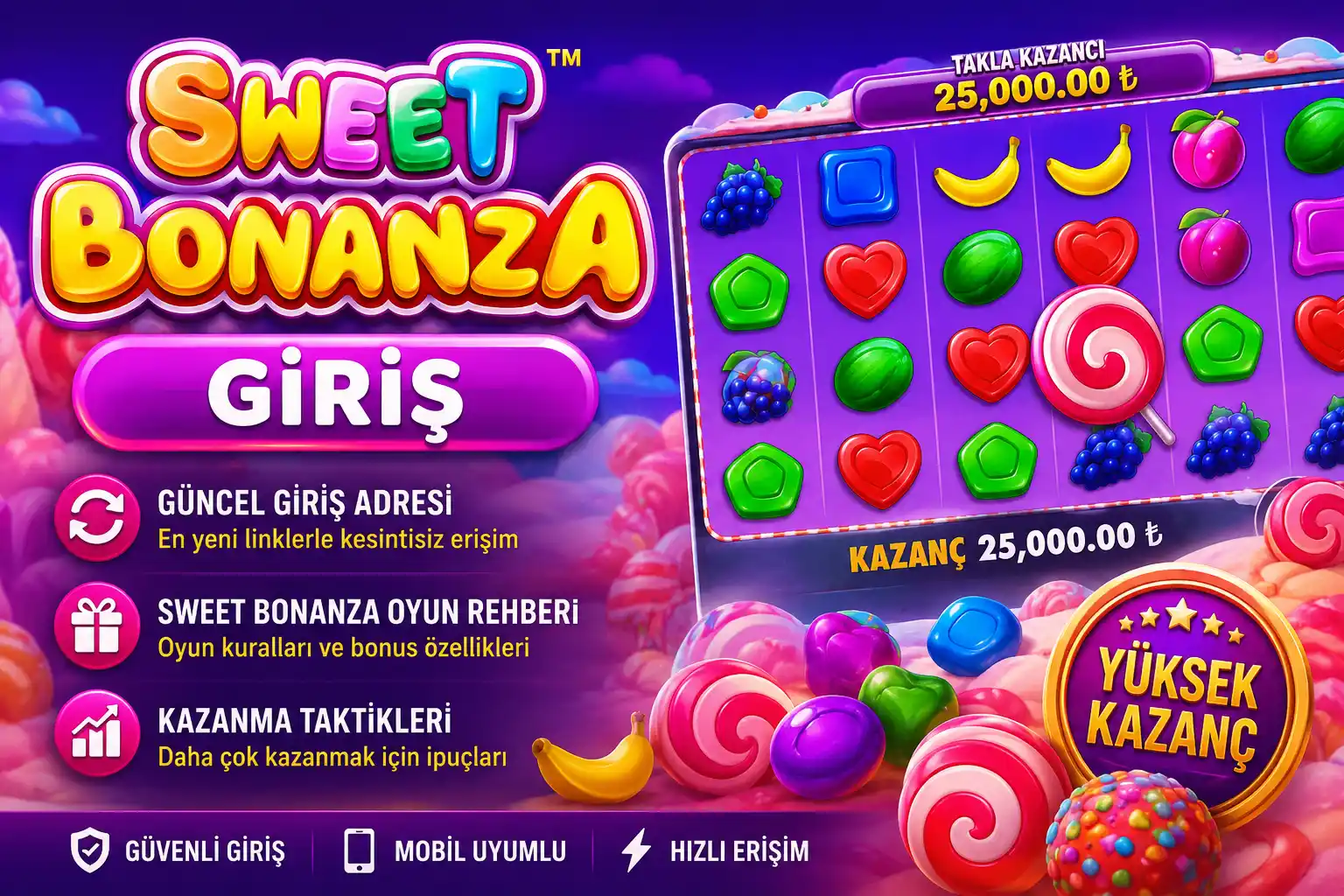 Sweet Bonanza Giriş